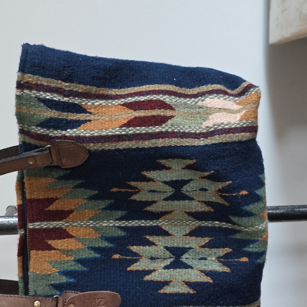 MZ Made 100% Wool Handmade Tote - Picture 3 of 13